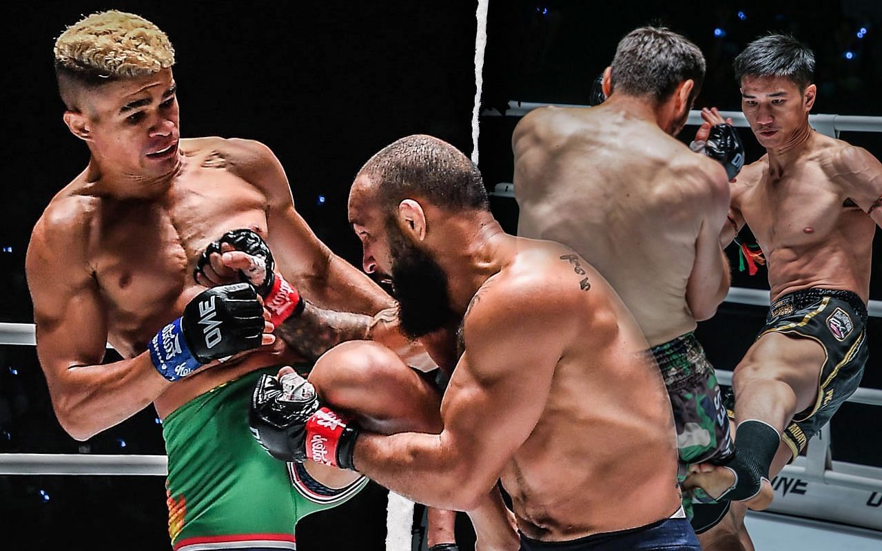 [Photo Credit: ONE Championship] Fabricio Andrade, Tawanchai