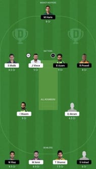 KAR vs PES Dream11 Prediction Team, Head To Head League