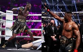Francis Ngannou calls out Deontay Wilder after his recent free agency announcement