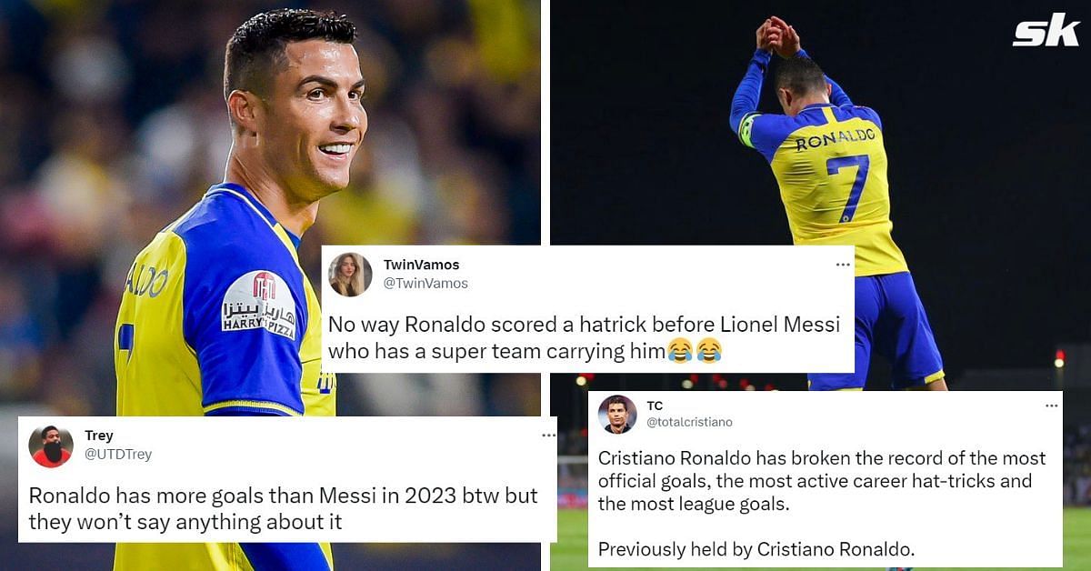 Fans compare Cristiano Ronaldo and Lionel Messi after Al-Nassr