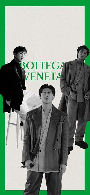 RM Sits Front Row at Bottega Veneta, Sparking Further Speculation That a  Brand Deal May Be Coming - Fashionista