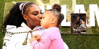 In Pictures: Serena Williams shares adorable moment with daughter Olympia