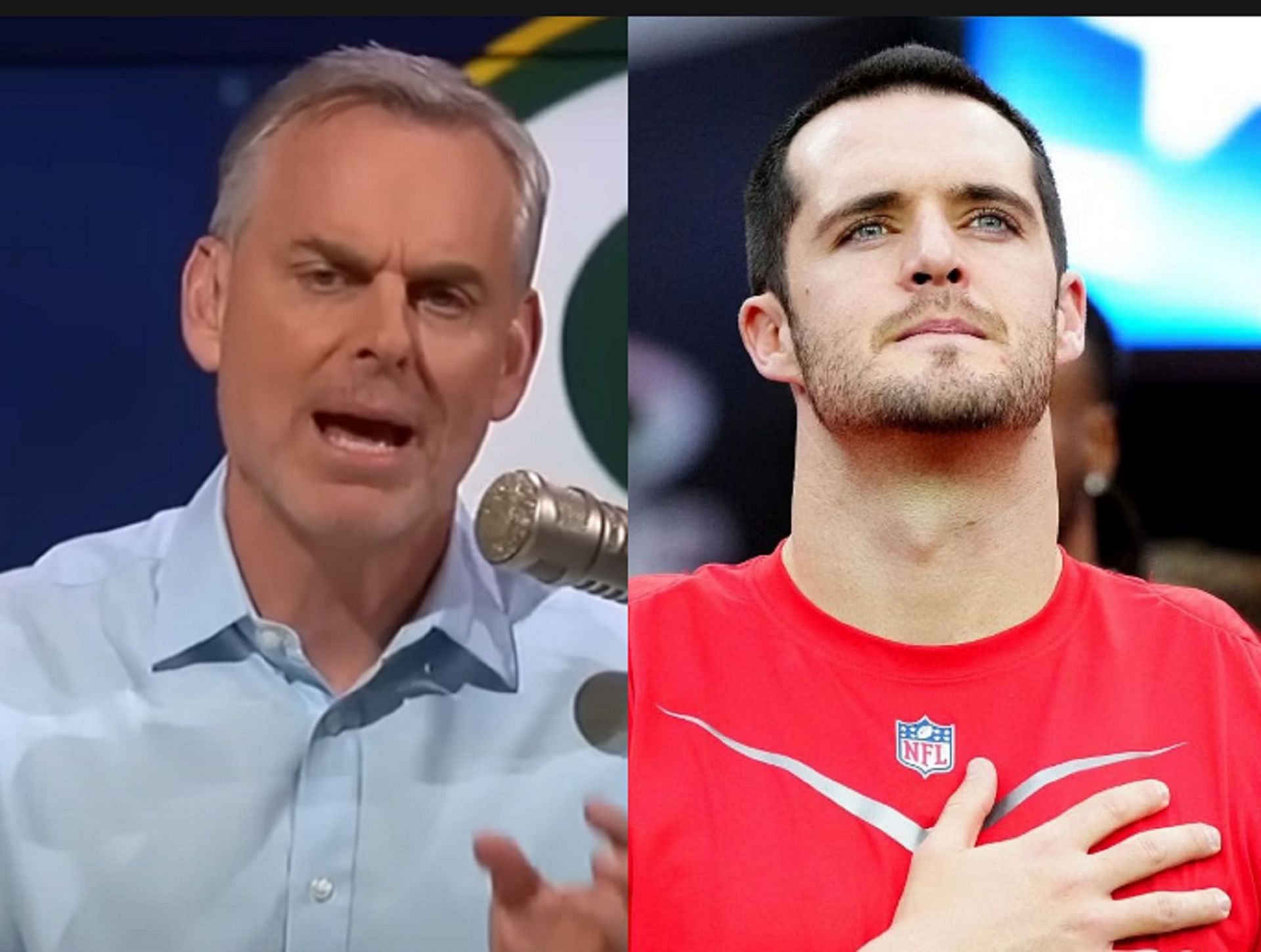 Colin Cowherd doubts Derek Carr with Saints - Courtesy of the Herd with Colin Cowherd