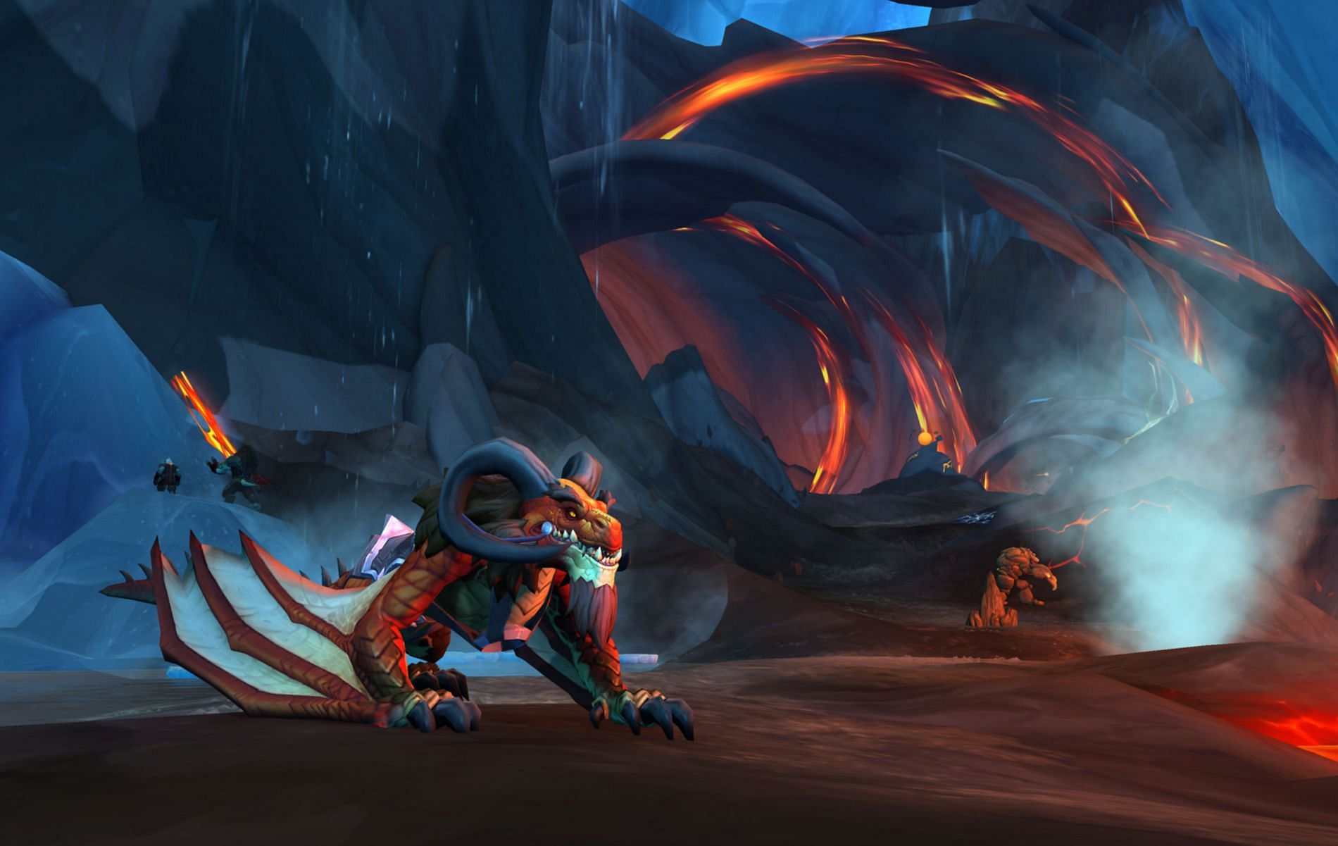 Obtaining the Fiery Soul in World of Warcraft: Dragonflight (Image via World of Warcraft)