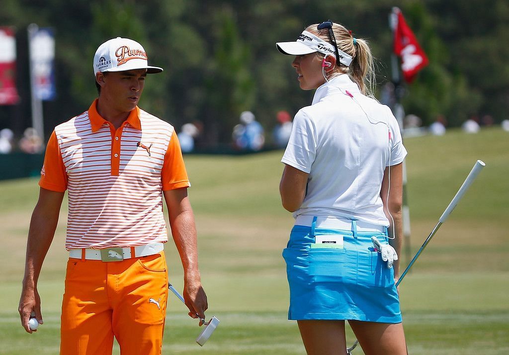 Rickie Fowler and Jess Korda (Image via Getty Images)