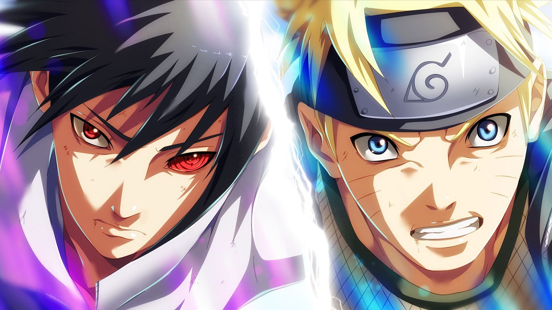 Naruto and Sasuke (Image via Pierrot)