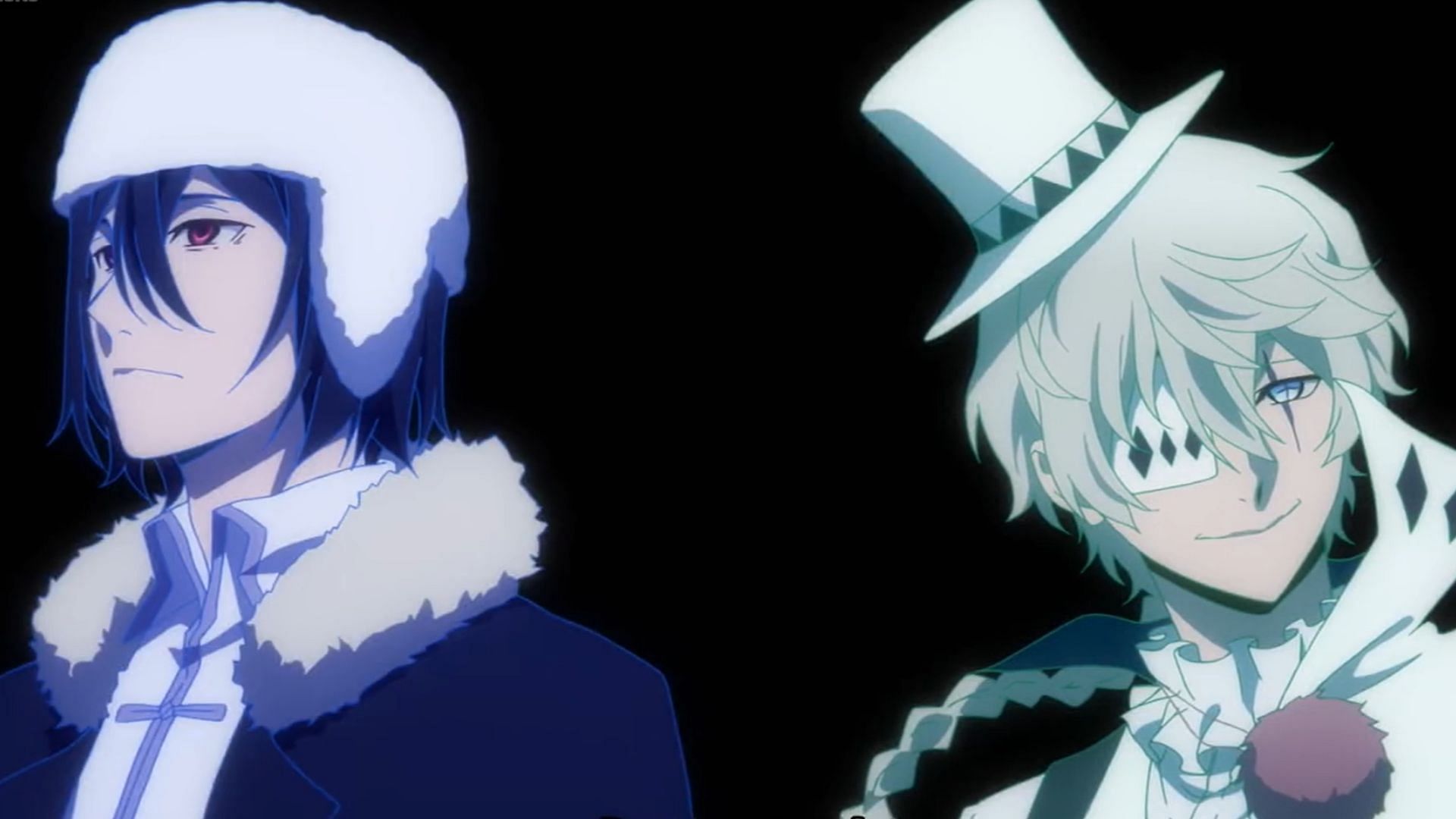 Fyodor and Gogol as seen in the anime (Image via BONES)