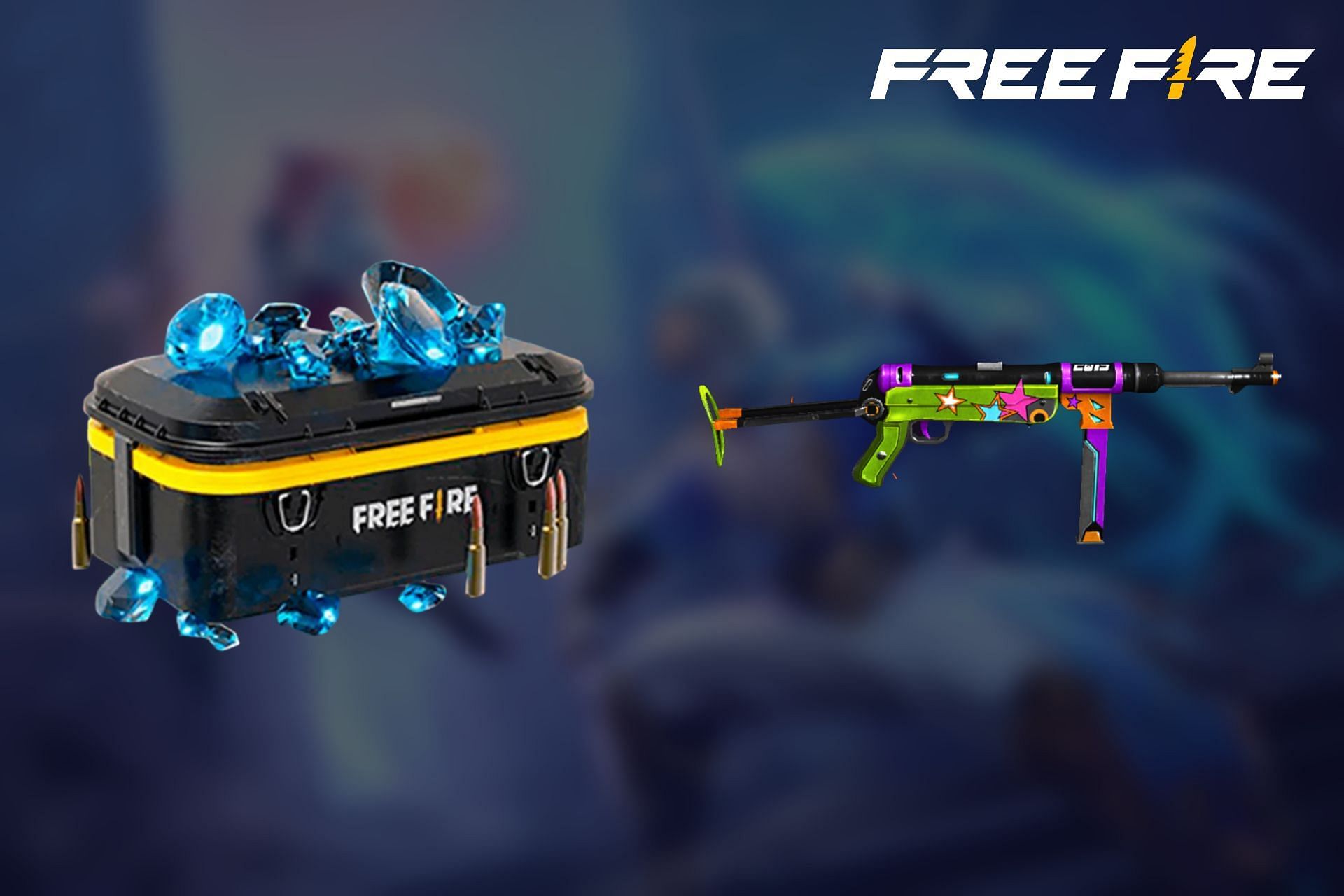 Redeem codes can give away free rewards like diamonds and gun skins (Image via Sportskeeda) 