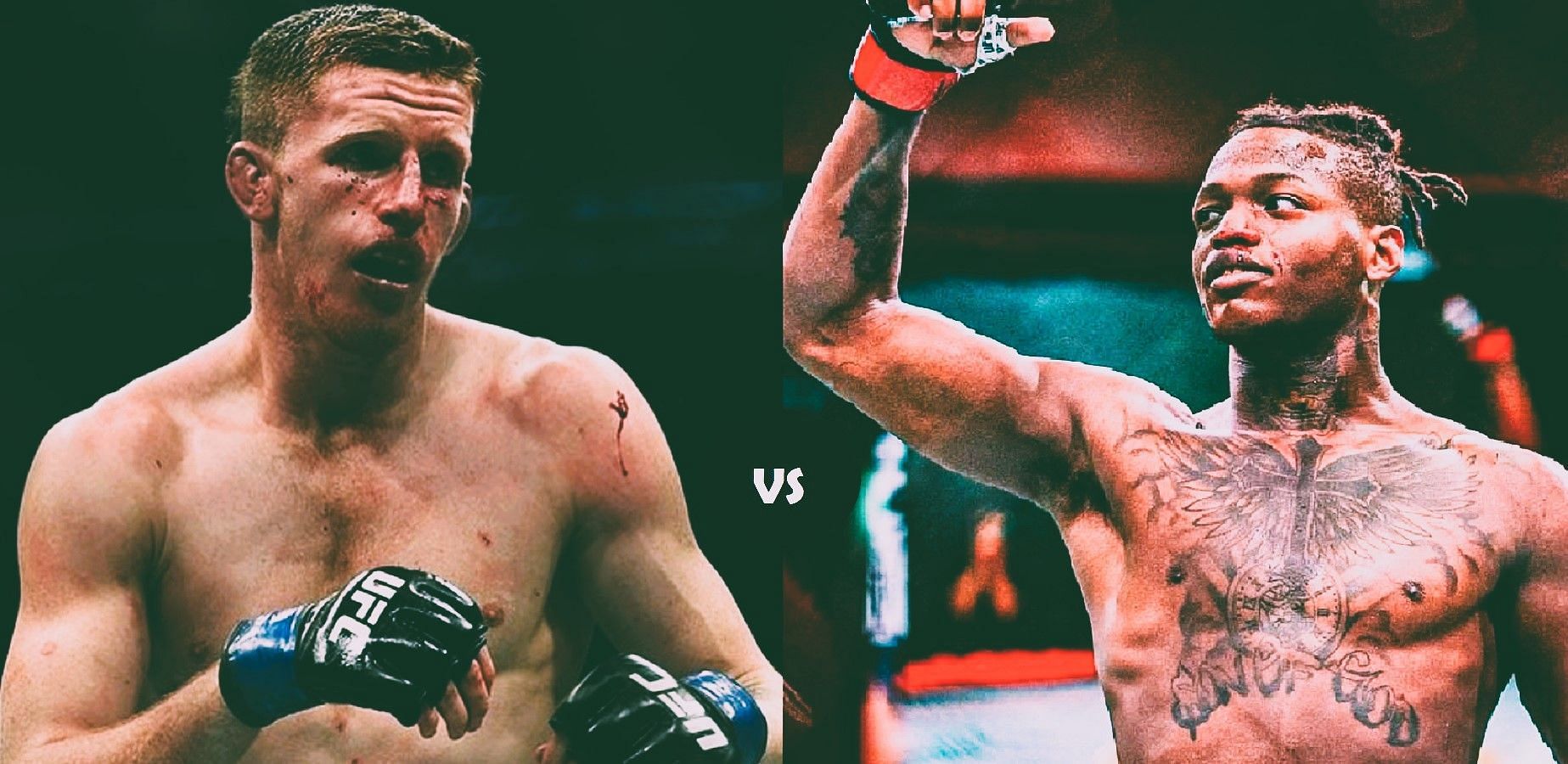 Mullarkey vs. McKinney [Images via @jamie_mullarkey & @twrecks155 on Instagram]