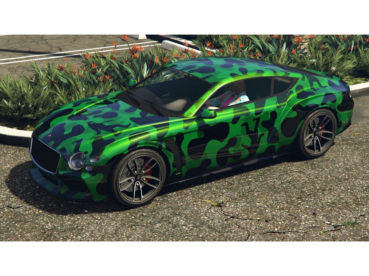 New Yeti Camo livery released with the GTA Online weekly update (Image via Twitter/WildBrick142)