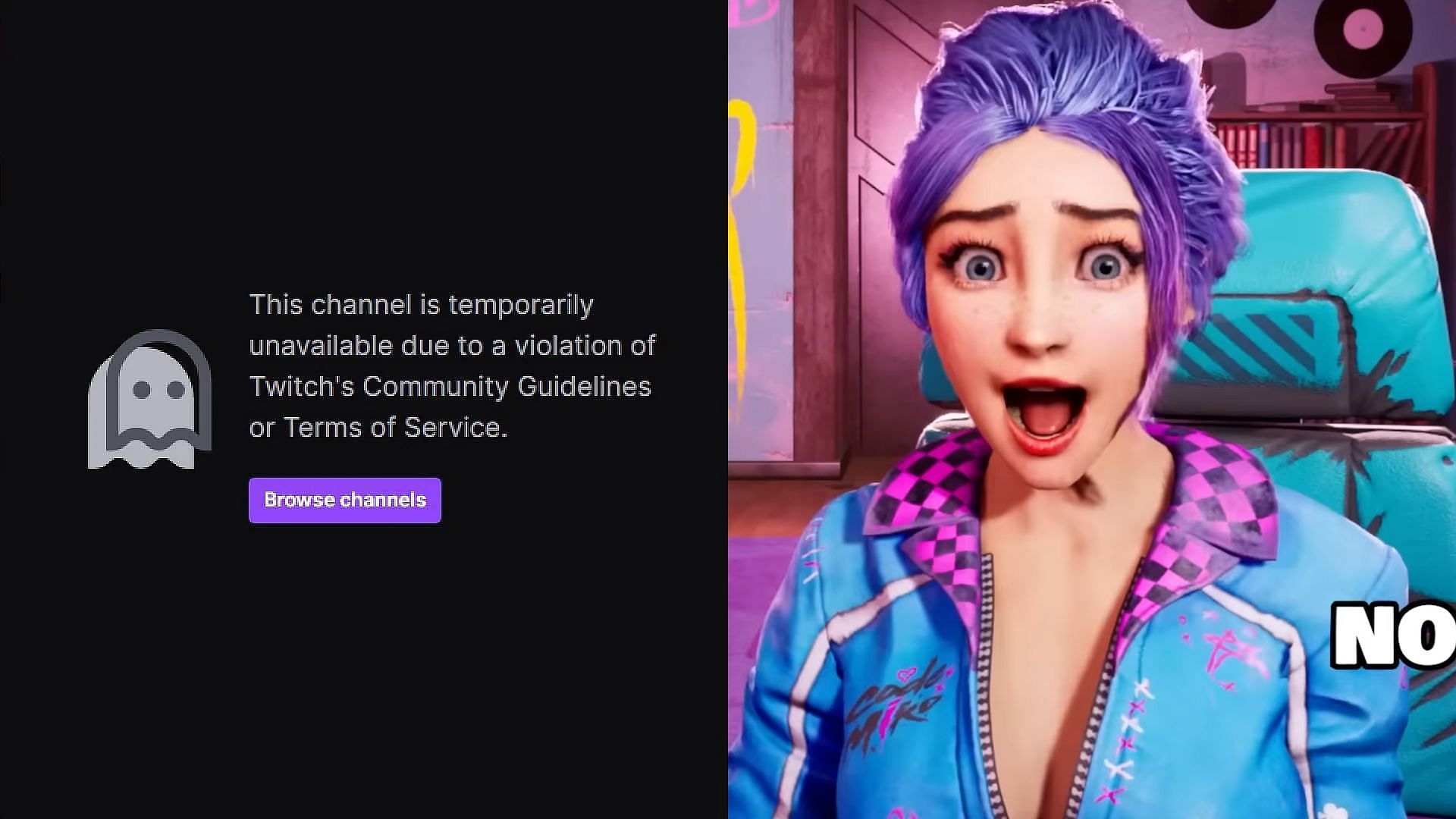 Why was CodeMiko banned from Twitch (Image via Sportskeeda)