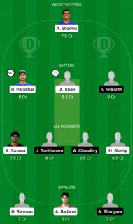 UAE-U19 vs SIN-U19 Dream11 Prediction Team Today, Head-to-Head League