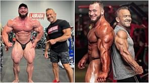 "Very different physiques” - Hunter Labrada and Lee Labrada compare bodybuilding eras