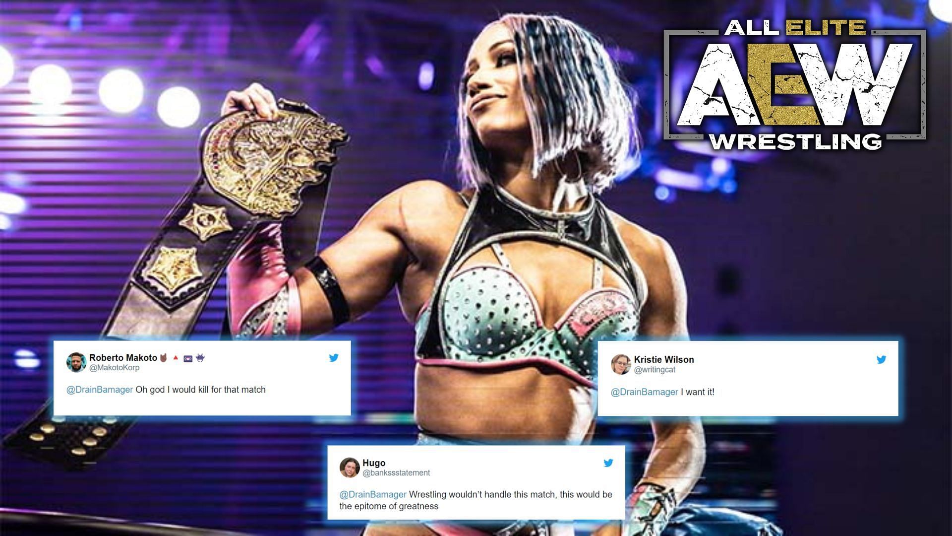 Will Mercedes Mone face an AEW star in the future?