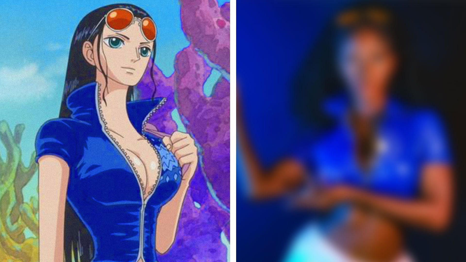 One Piece cosplayer gets the perfect Nico Robin makeover