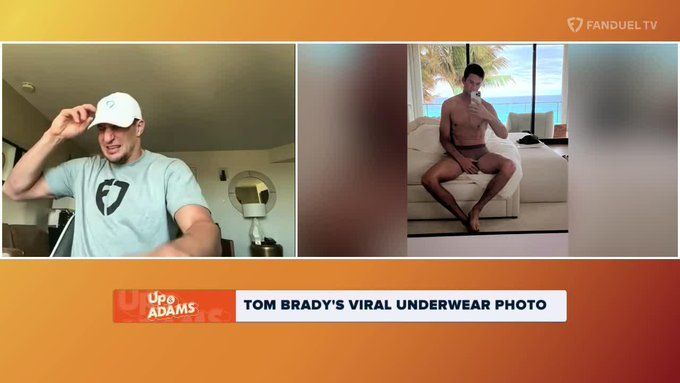 Rob Gronkowski and Julian Edelman Mock Tom Brady's Underwear Selfie