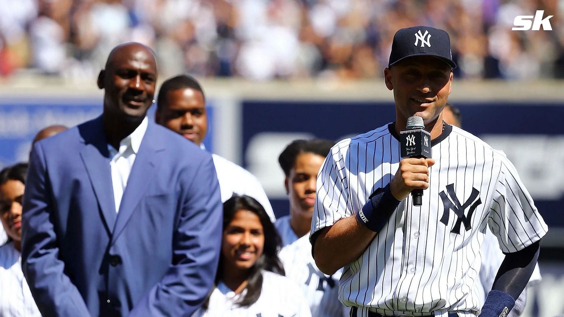 Derek Jeter's Yankees teammates congratulate Hall of Fame