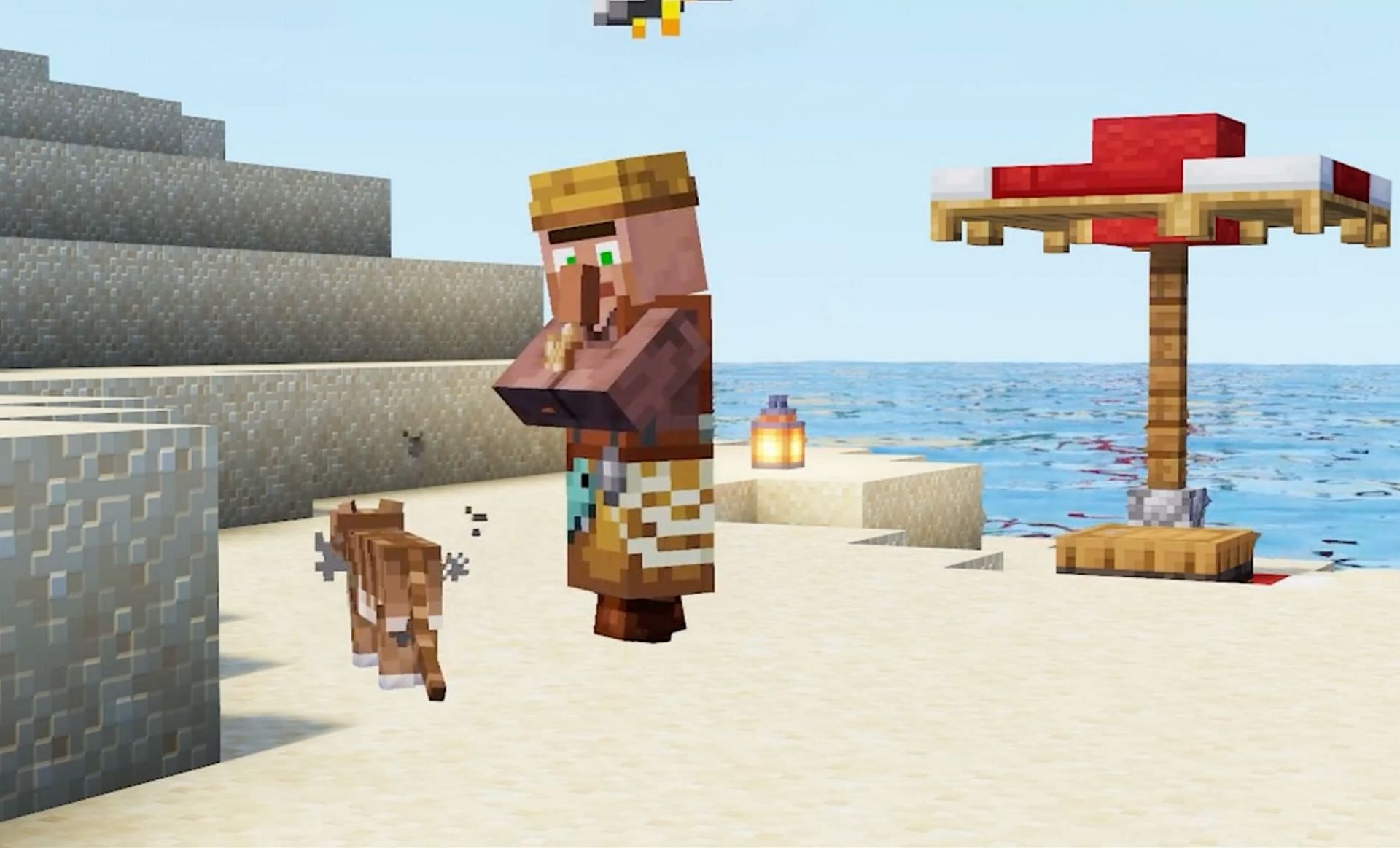 Minecraft player creates data pack to make villages more lively