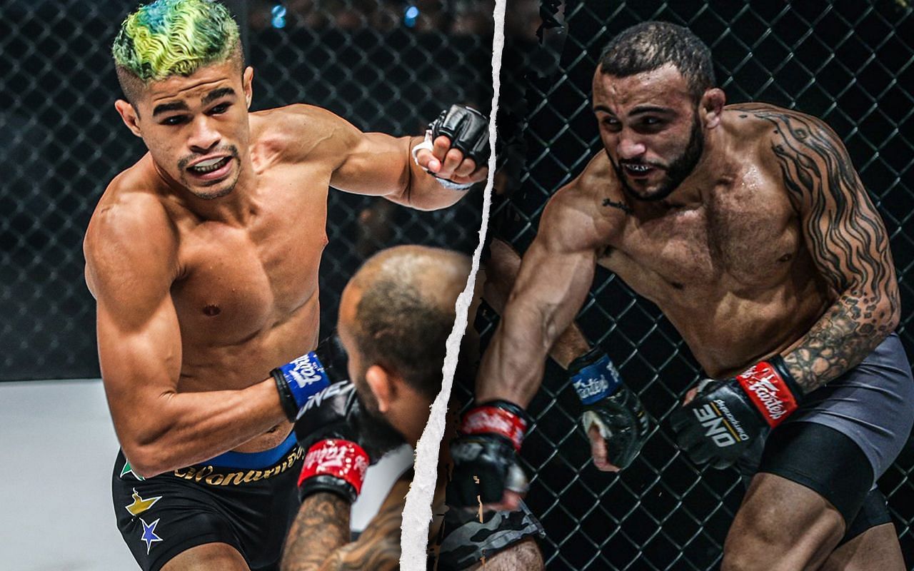 Fabricio Andrade (Left) faces John Lineker (Right) in a rematch at ONE on Prime Video 7