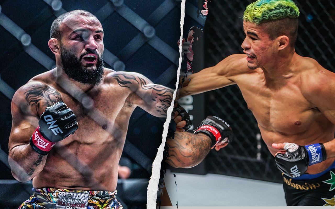 John Lineker (Left) will return to face Fabricio Andrade (Right) in a rematch at ONE Fight Night 7 on Prime Video