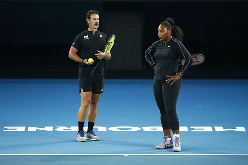 Williams and Patrick Mouratoglou