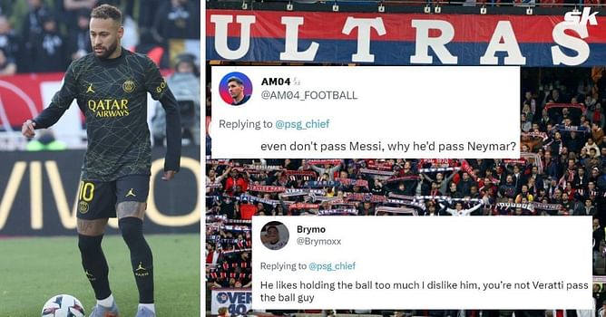 “Guy thinks he’s some Ozil/KDB”, “Lacks IQ” – Fans slam PSG star for frustrating Neymar during 3-1 defeat to Monaco