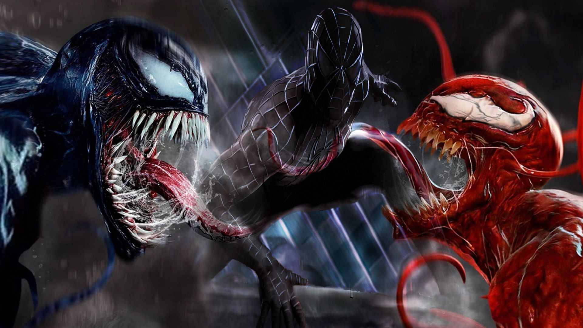 Venom and Carnage don&#039;t stand a chance. (Image via Sportskeeda)