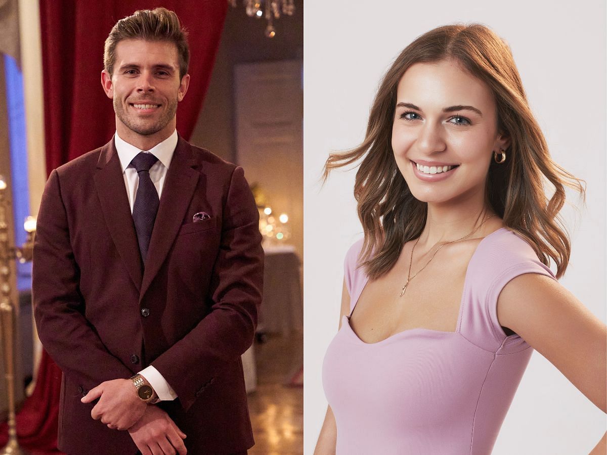 Zach and Jess from The Bachelor 2023