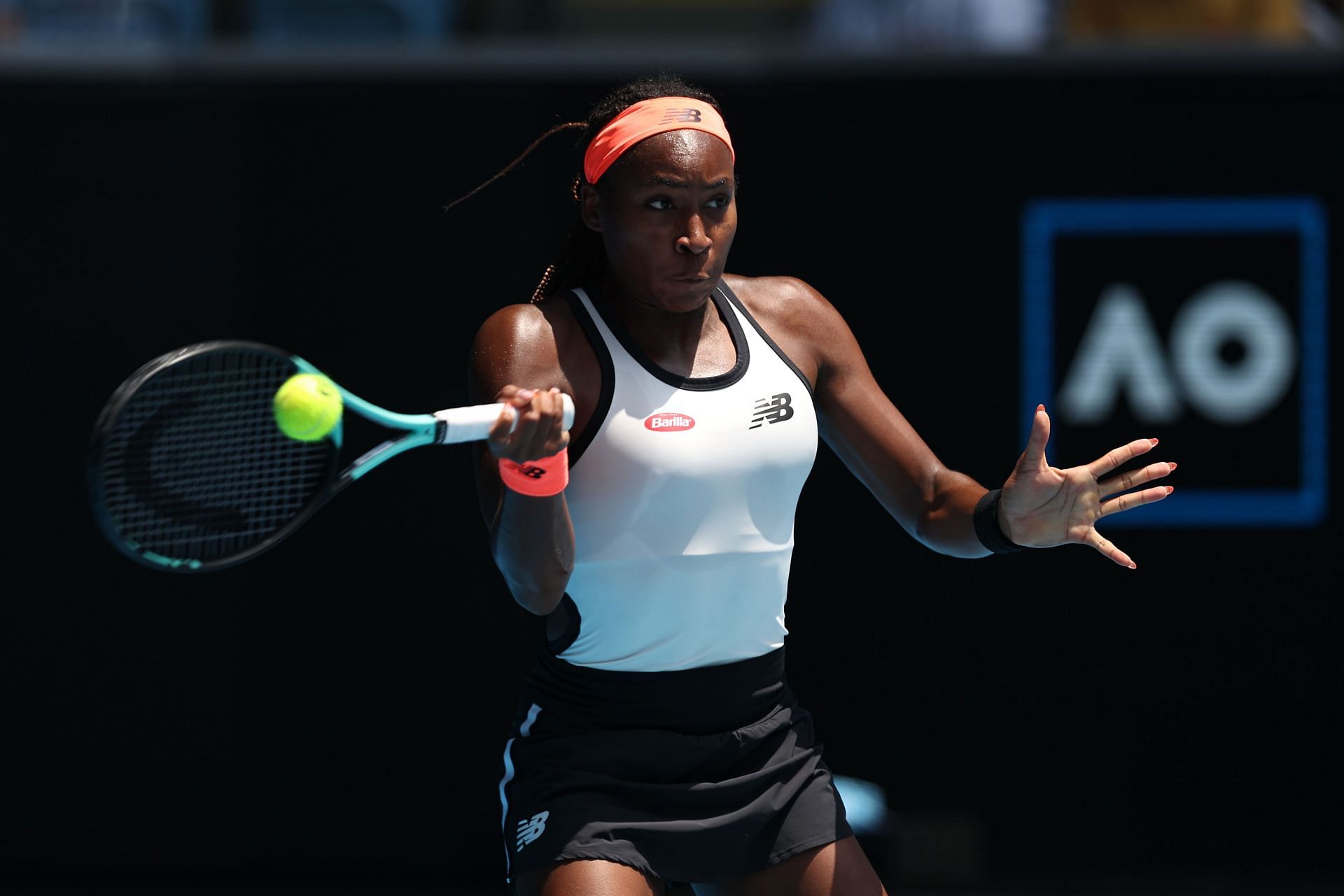 Coco Gauff at the 2023 Australian Open