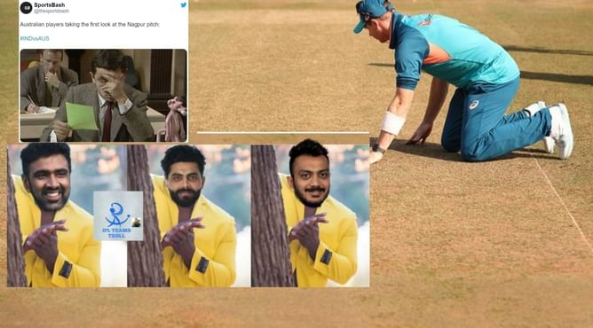 "Dhak dhak horela hai" - Top 10 funny memes after the first look of Nagpur pitch surfaces online ahead of 1st Test between India and Australia