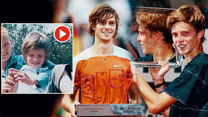 "Time flies"- Andrey Rublev gets emotional after fan-made tribute video ft. Taylor Swift's 'You're On Your Own, Kid'