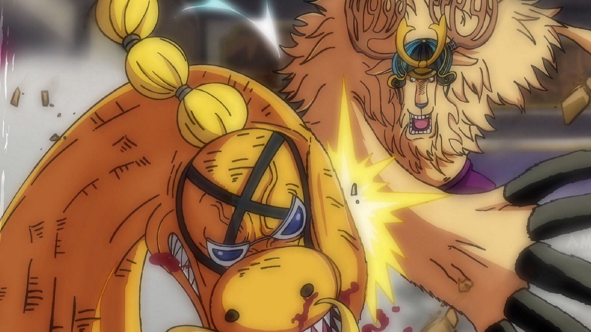 Although he wasn&#039;t fully serious against Chopper, Queen having trouble with him wasn&#039;t an amazing feat (Image via Toei Animation, One Piece)