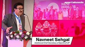 "Providing financial support to athletes and investing in their training" - Navneet Sehgal, Additional Chief Secretary, Sports, UP at GIS 2023