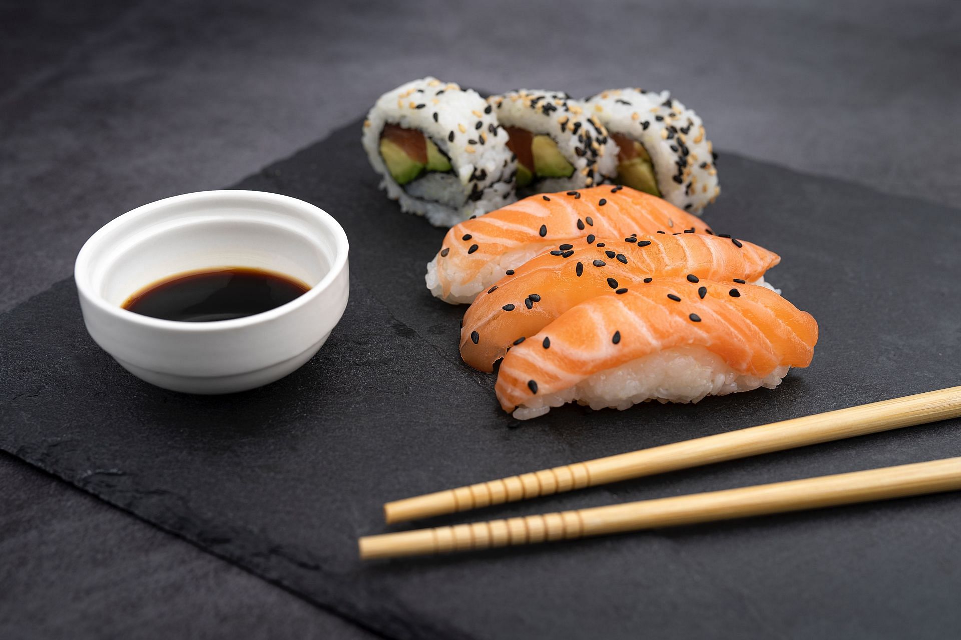 Sushi made using fresh fish can be good for weight loss (Image via Unsplash/Andraz Lazic)