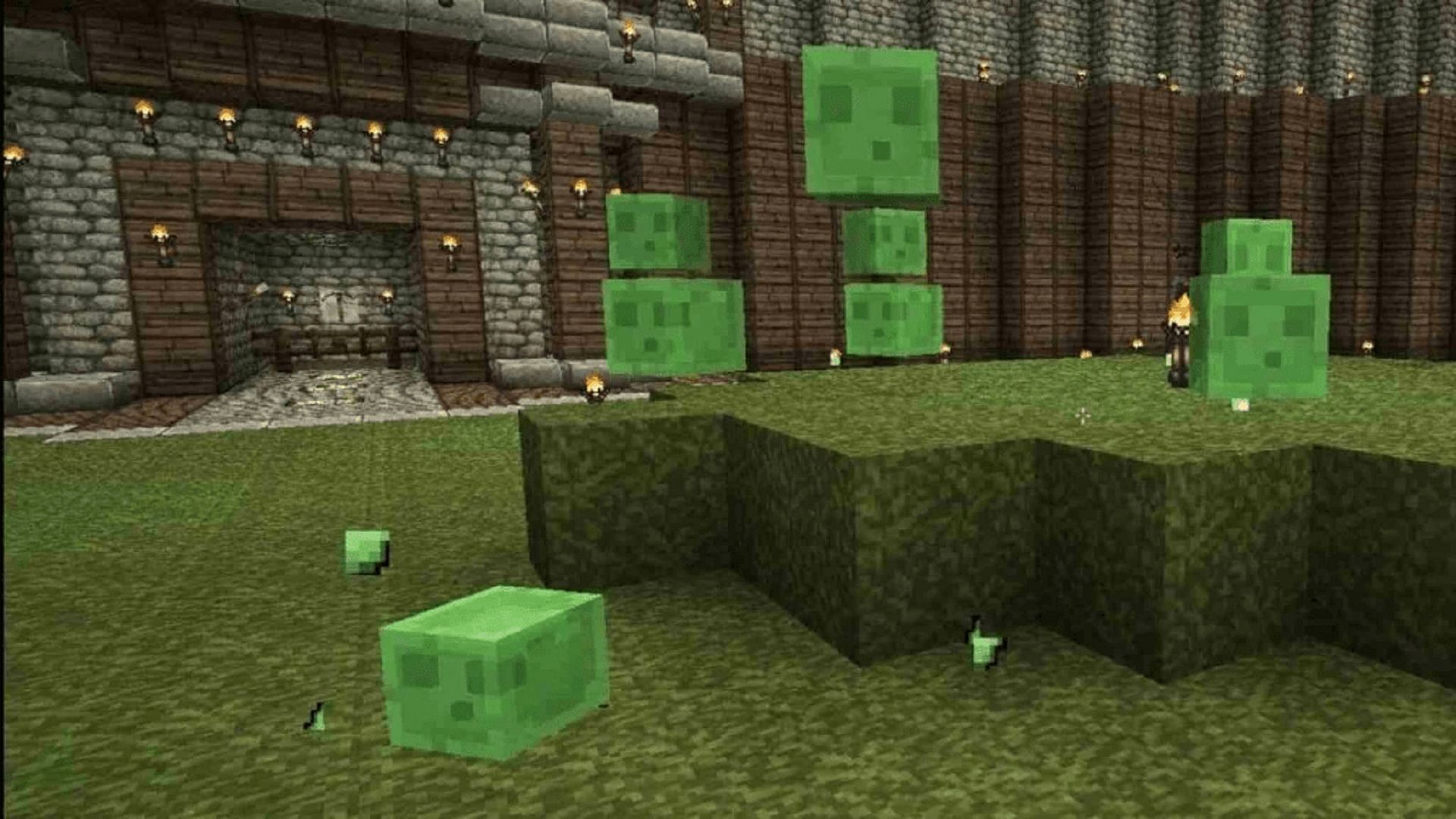 Slimes are quite useful in Minecraft due to their item drops (Image via Mojang)