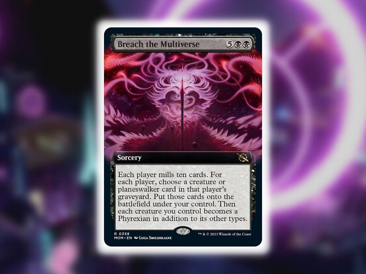 Breach the Multiverse in Magic: The Gathering (Image via Wizards of the Coast)