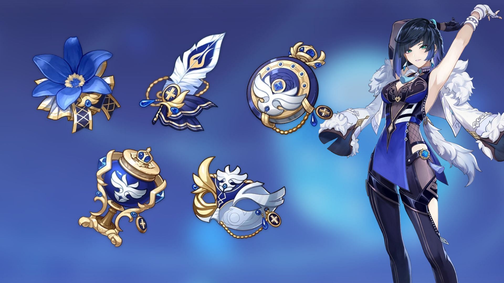 Farm this set for her pure support build (Image via HoYoverse)