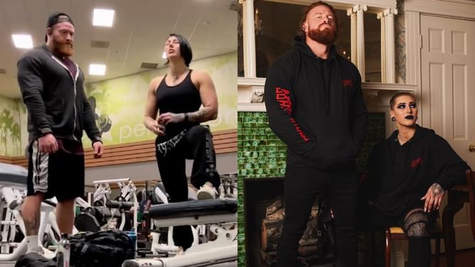 Buddy Matthews sends a heartfelt three-word message to his "girl" Rhea Ripley