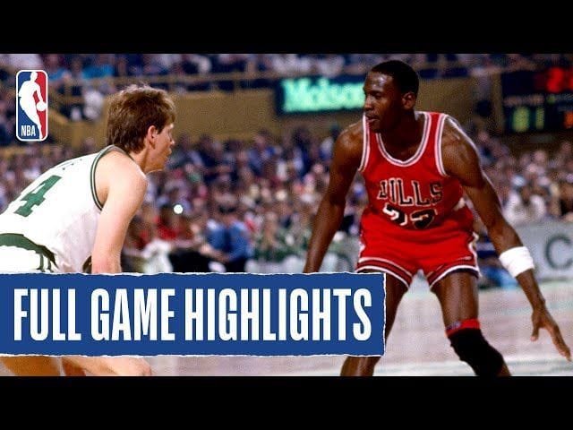 michael jordan boston celtics 1986