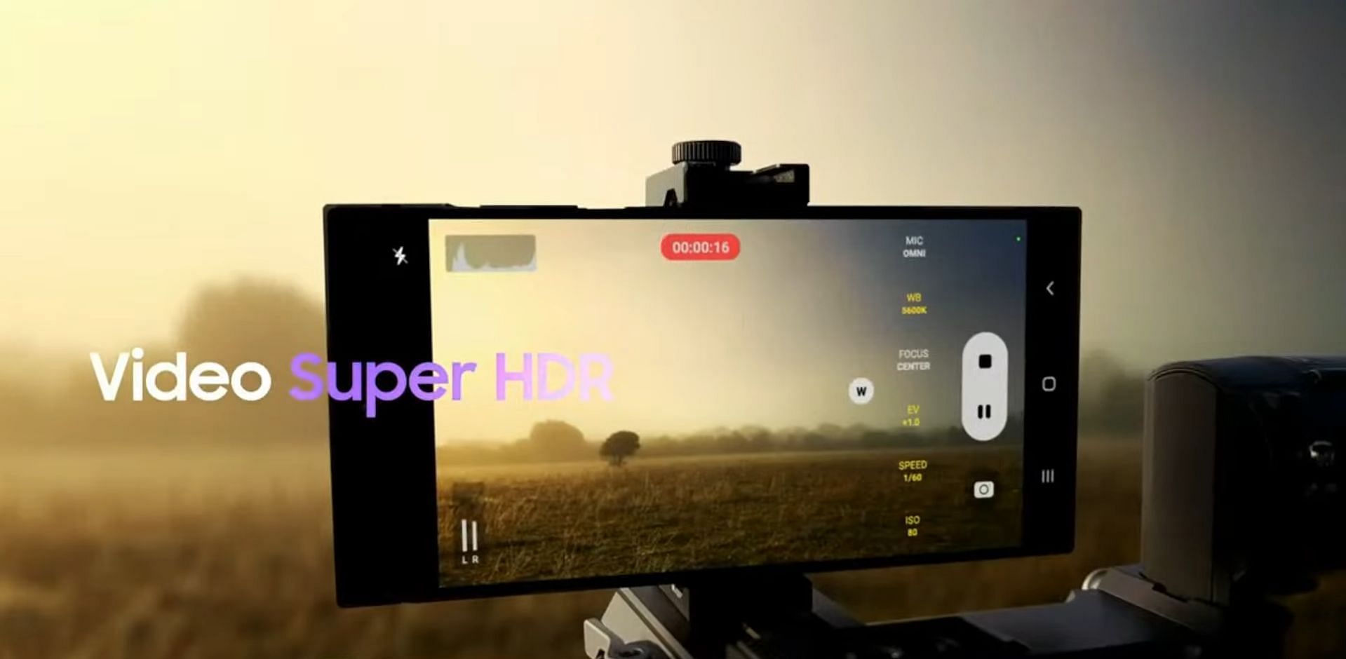 The S23 Ultra is being used to shoot Hollywood-quality short films (Image via Samsung)
