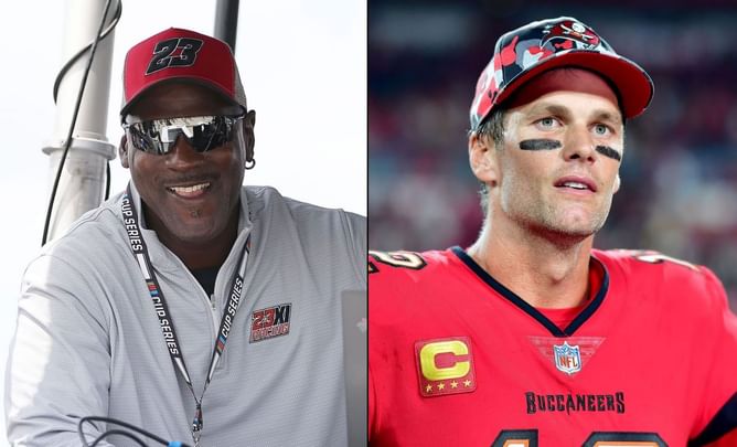 Tom Brady couldn't stop raving about Michael Jordan's "inspiring" style