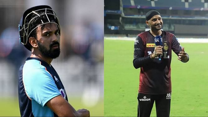 "He hasn't done any crime"- Harbhajan Singh urges cricket fans and experts to leave KL Rahul alone