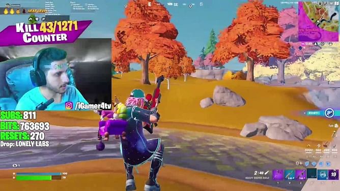 Fortnite streamer live for 113 days can't stop streaming for a strange reason
