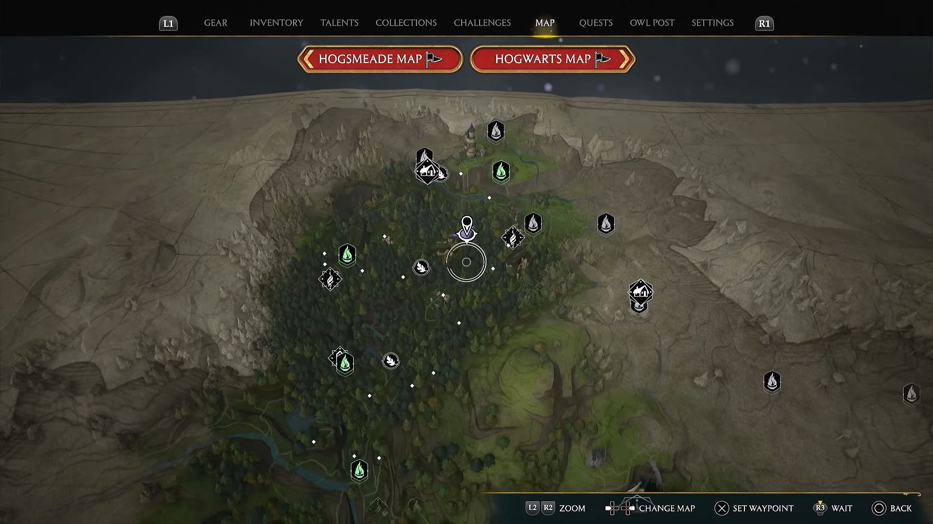The location of The Absconder via the in-game map (Image via YouTube/WoW Quests)