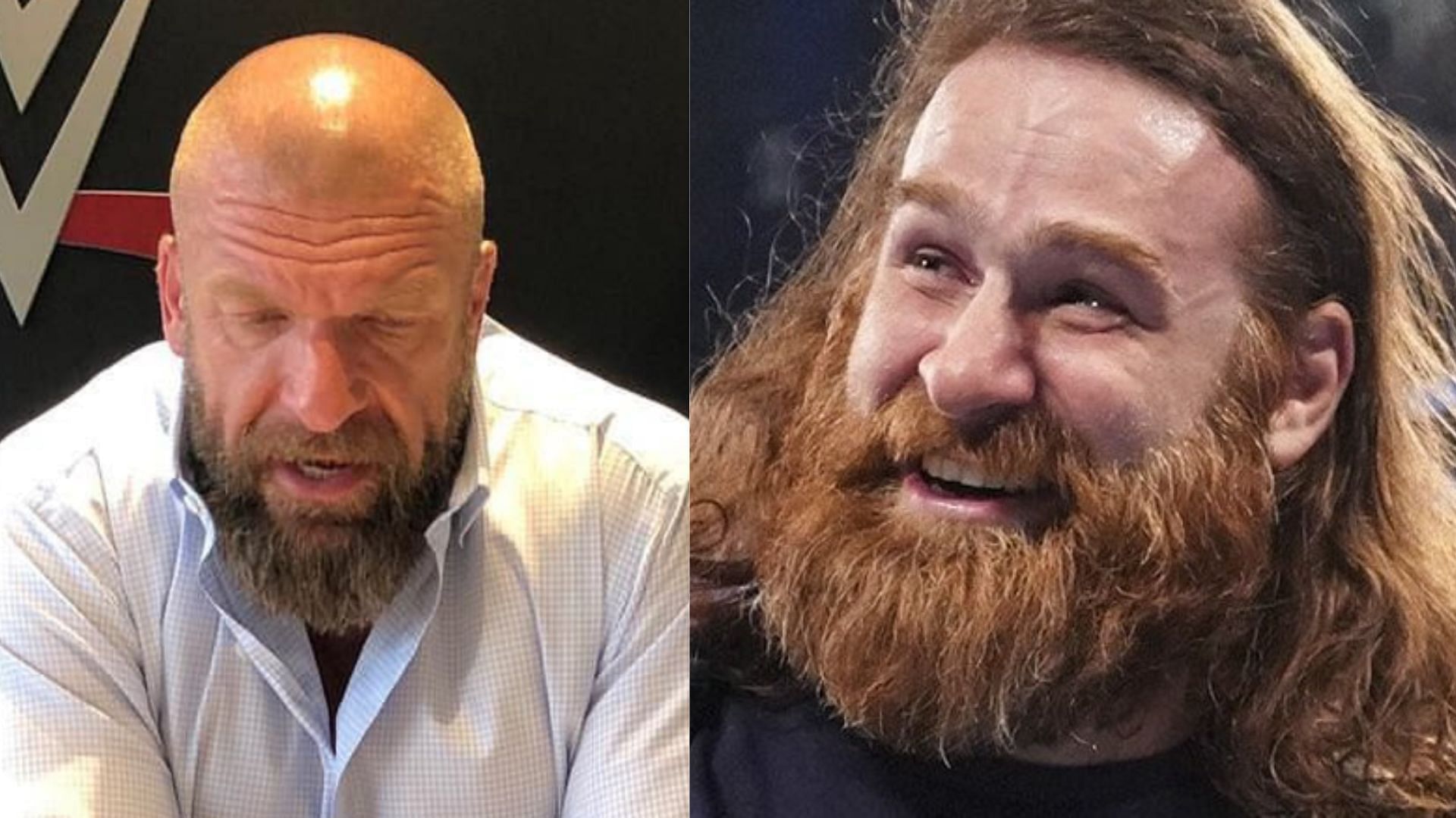 Triple H and Sami Zayn shared a moment following Elimination Chamber.