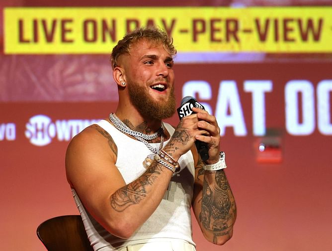 'I'm used to his behavior" - Jake Paul goes off on Tommy Fury for no showing press conference