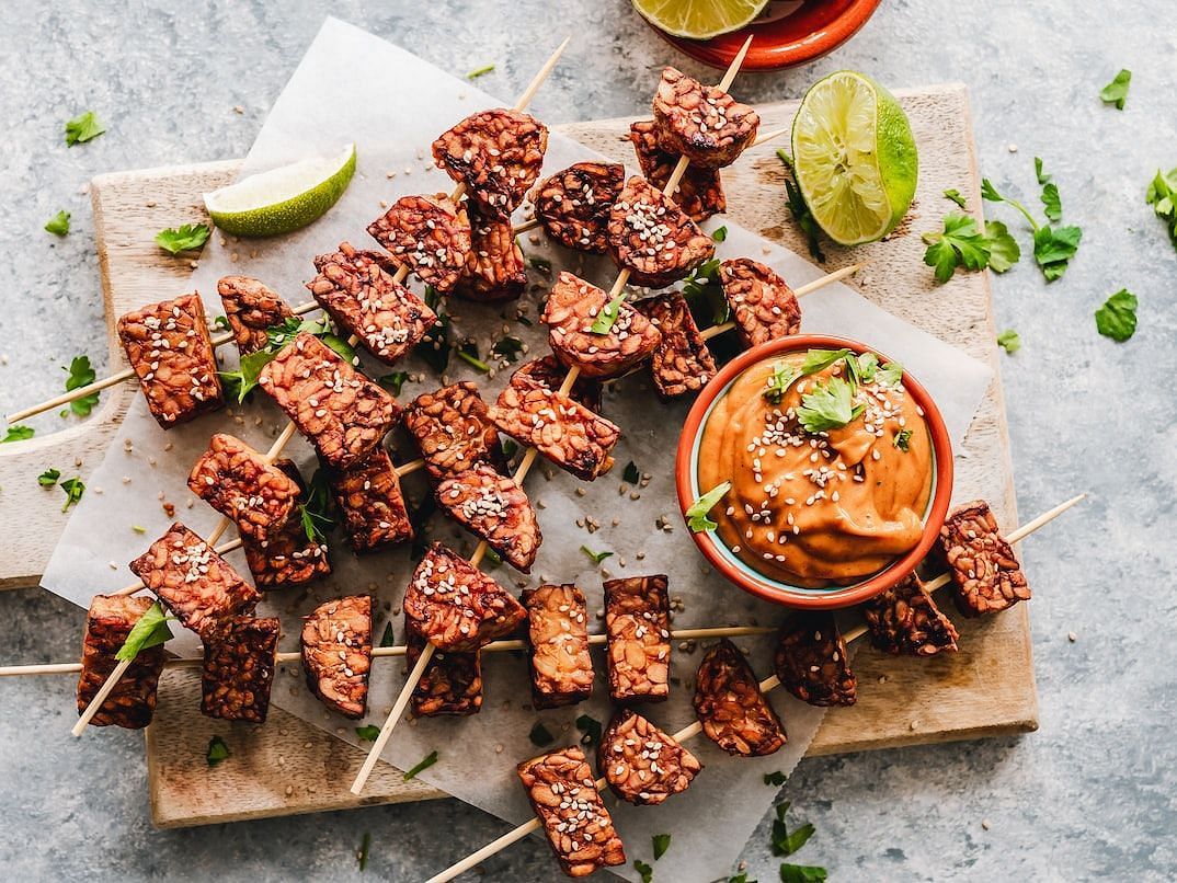 Tempeh is the best non-meat protein sources. (Photo via Unsplash/Ella Olsson)