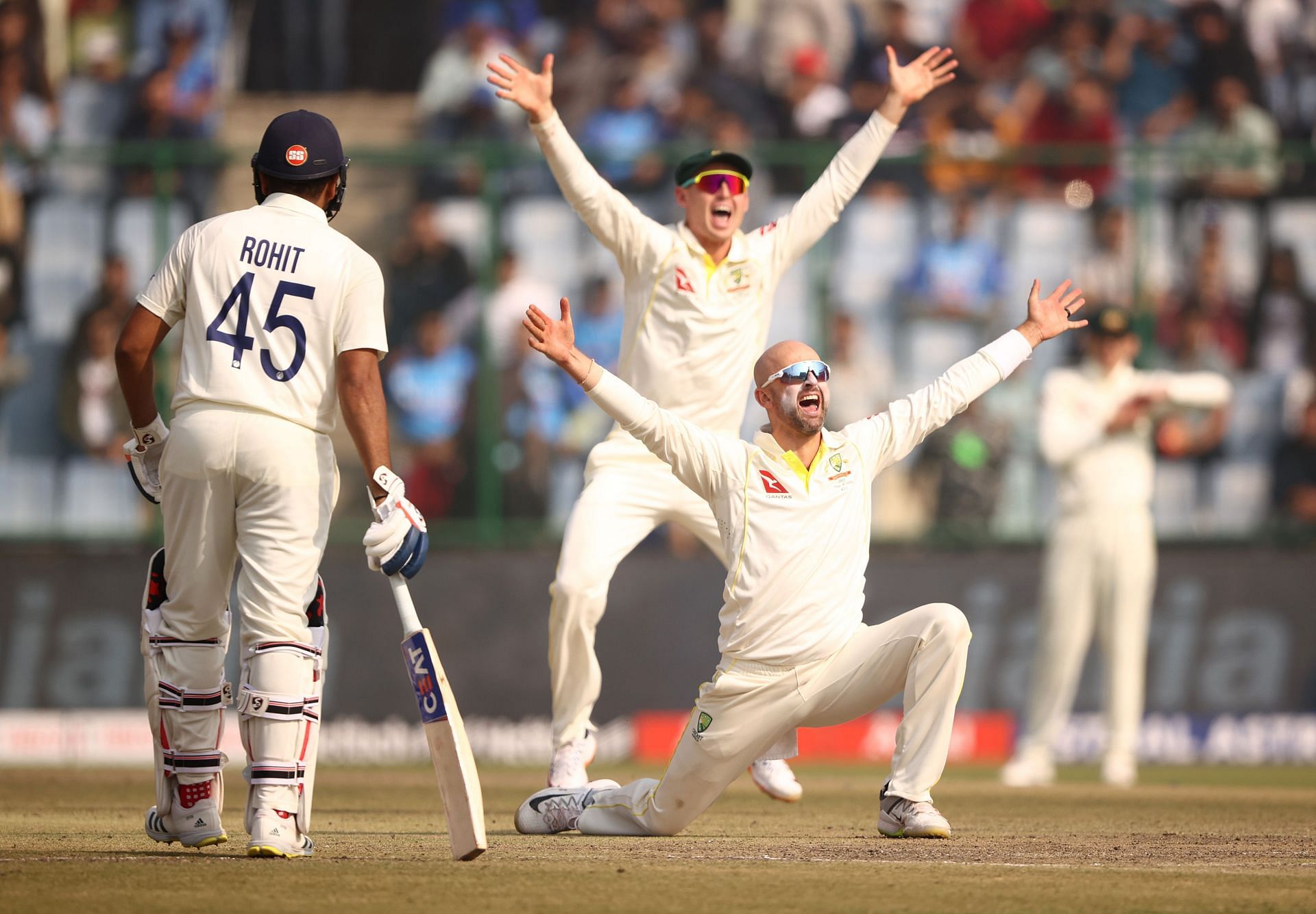 Nathan Lyon reached the landmark during the second day of the ongoing Delhi test
