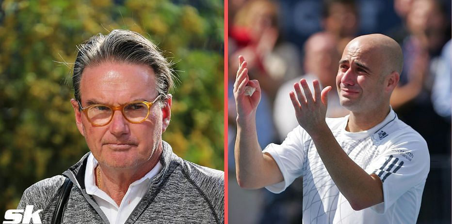 Jimmy Connors said that he did not applaud for Andre Agassi after the latter retired