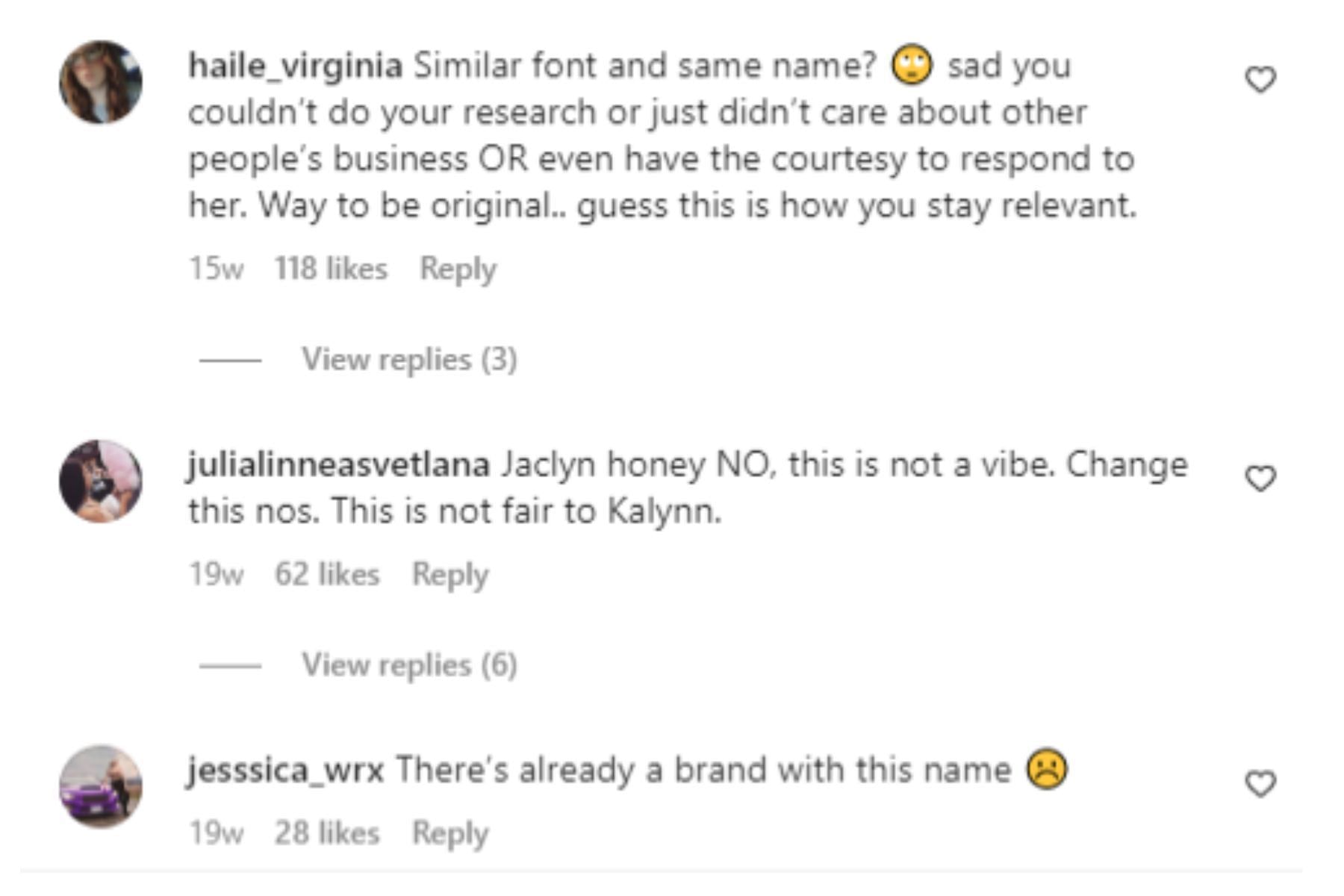 People criticized Jaclyn Hill for naming her brand &quot;Koze&quot; (Image via Instagram)